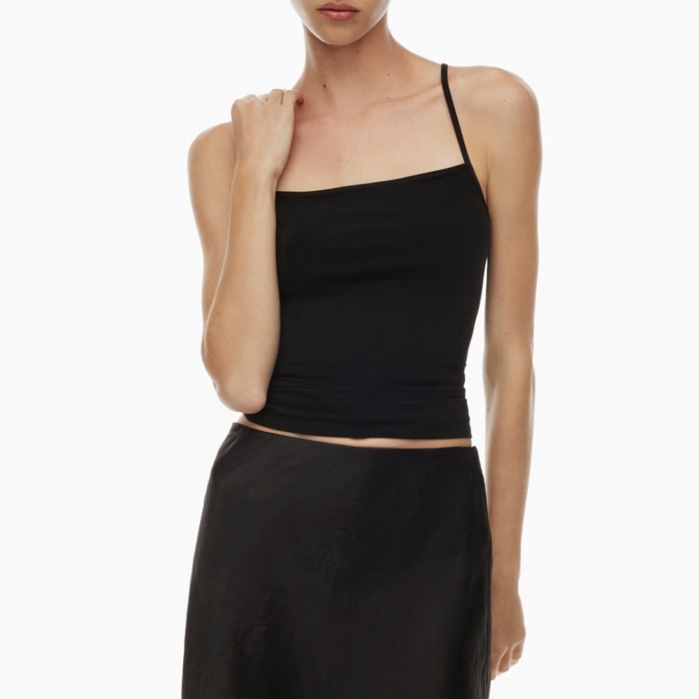 Babaton Slip Satin Mini Skirt